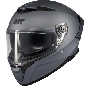 Integrálna helma na motorku MT Thunder 4 SV Pure A2 matná šedá