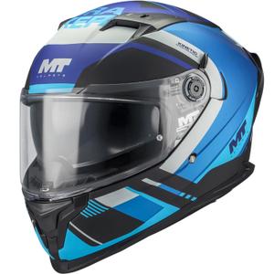 Integrálna helma na motorku MT Braker SV Inception B7 čierno-modro-šedá