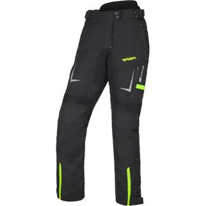 Dámske nohavice na motocykel RSA EXO 2 čierno-fluo žlté