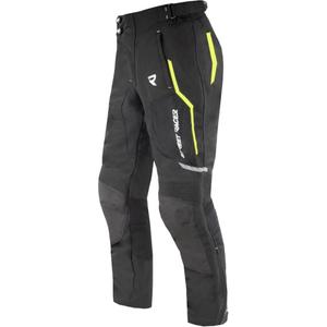 Nohavice na motorku Street Racer Flex Air čierno-fluo žlté