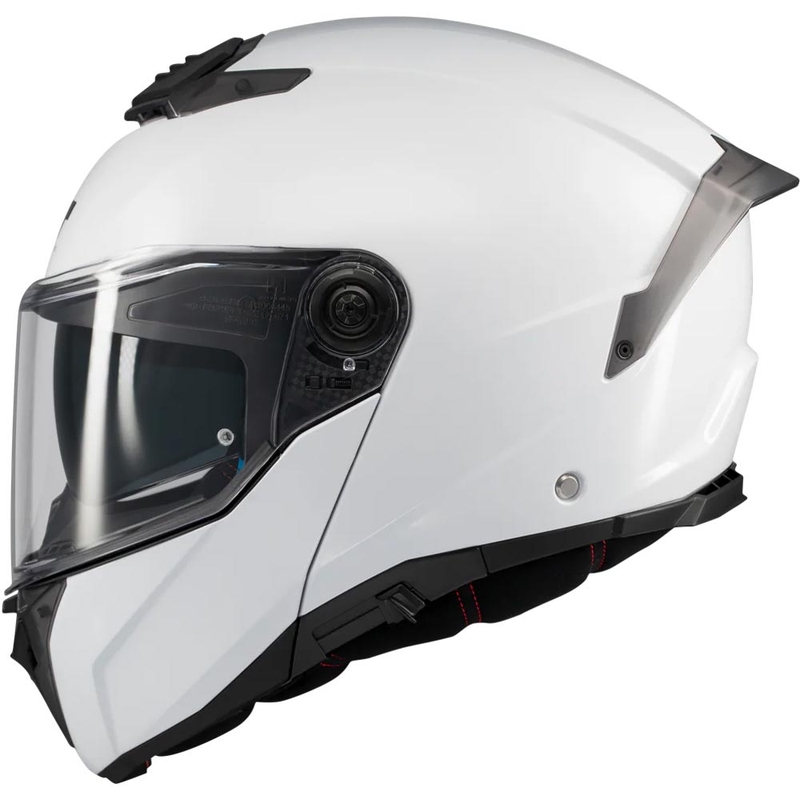 Výklopná prilba na motorku MT Atom 2 SV Pure A0 biela