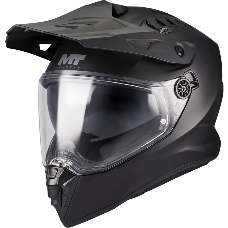 Enduro prilba na motorku MT Track SV Pure A1 matná čierna