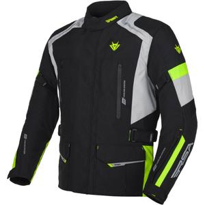 Bunda na motocykel RSA EXO 2 čierno-sivo-fluo žltá