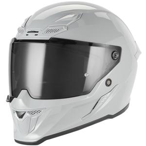 Integrálna helma na motorku NOX Exkluzív Goliath sivo-biela