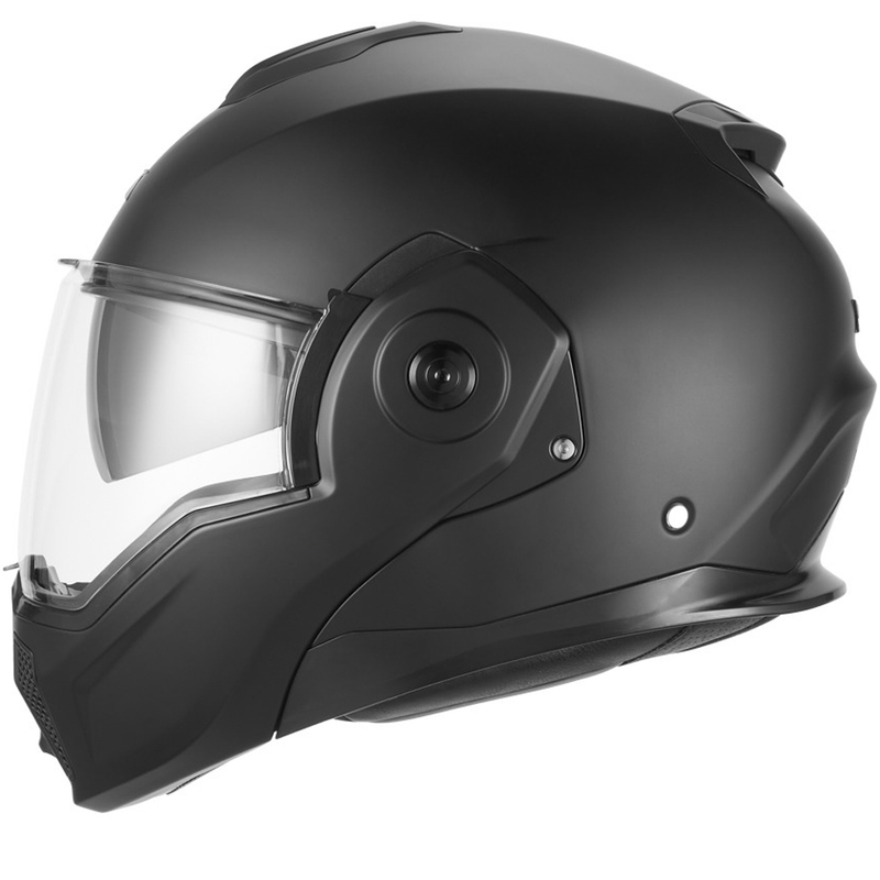 Výklopná prilba na motorku NOX PREMIUM Spinner matná čierna