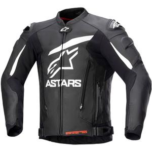 Bunda na motorku Alpinestars GP PLUS 4 čierno-biela