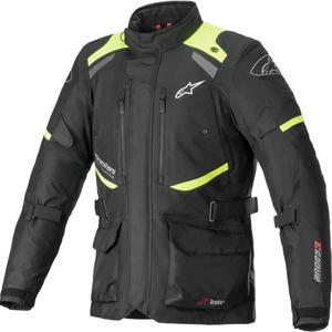 Bunda na motorku Alpinestars Andes Drystar čierno-fluo žltá