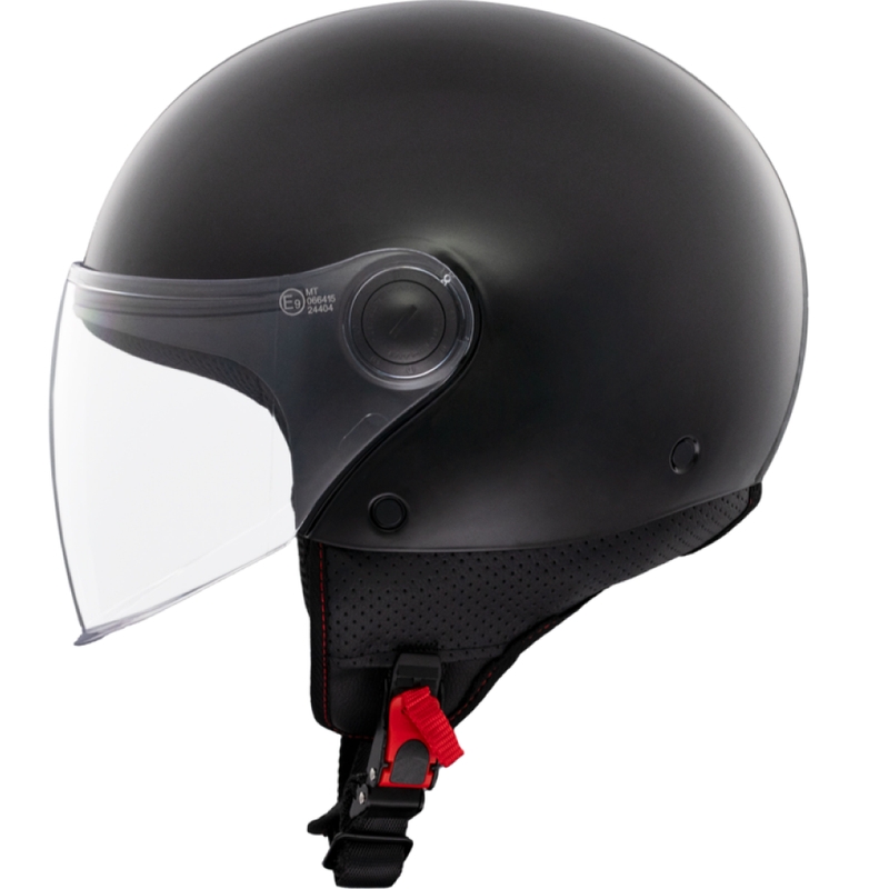 MT Street S Otvorená motocyklová prilba Gloss Black - II. akosť