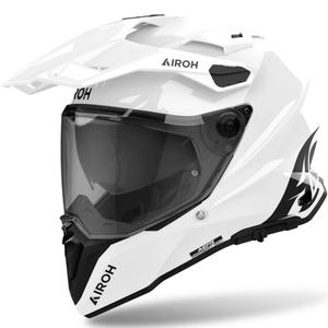 Enduro prilba Airoh Commander 2 Color lesklá biela