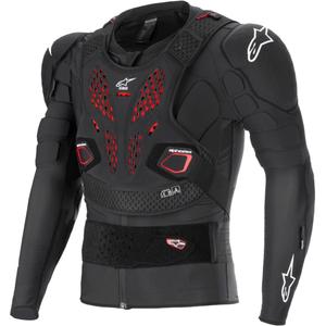 Chránič tela Alpinestars Bionic Pro 3 Plasma čierno-červeno-biely