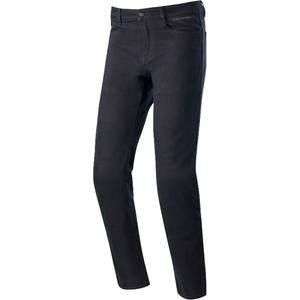 Džínsy na motorku Alpinestars Radon Relaxed Fit Denim modro-čierne