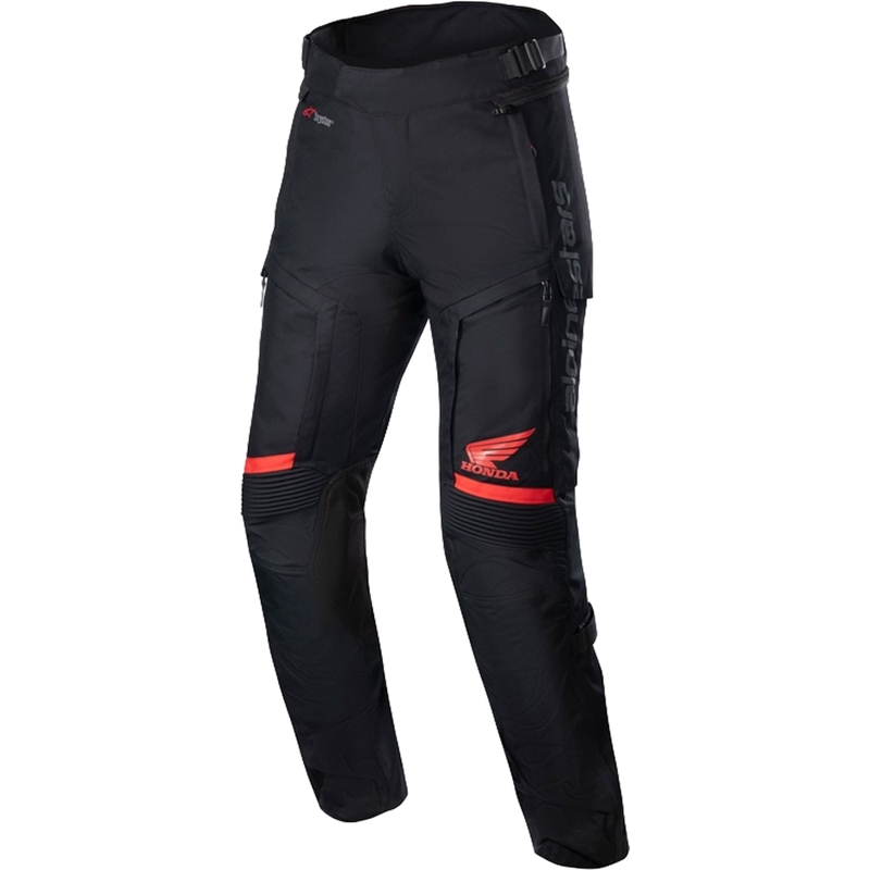 Nohavice na motorku Alpinestars Bogota PRO Drystar Honda červeno fluo-čierne