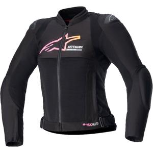 Dámska bunda na motorku Alpinestars Stella SMX Air čierno-gradient
