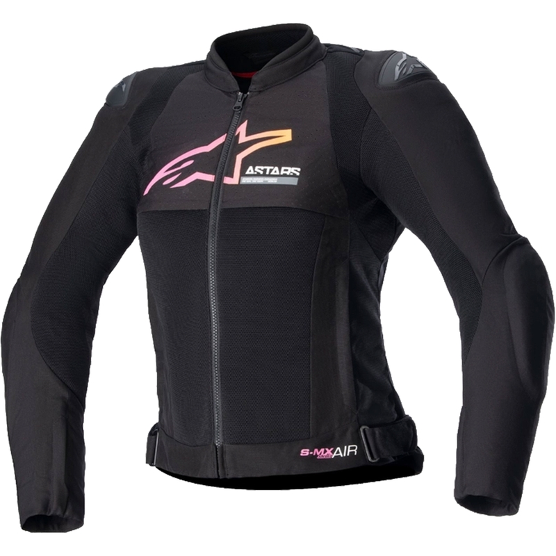 Dámska bunda na motorku Alpinestars Stella SMX Air čierno-gradient