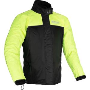 Bunda do dažďa Oxford Rain Seal 22 čierno-fluo žltá