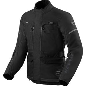 Bunda na motorku Revit Outback 5 H2O čierna