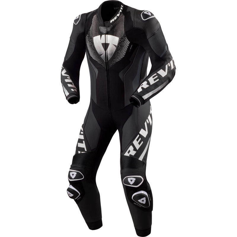 Kombinéza na motorku Revit One Piece Hyperspeed 3 čierno-biela
