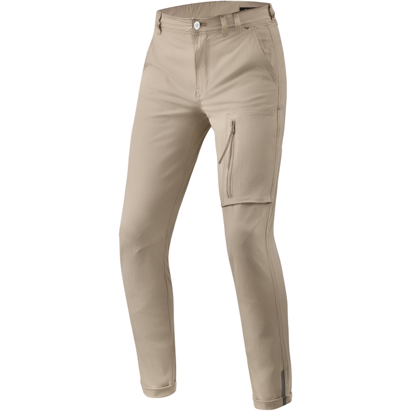 Nohavice na motorku Revit Chino Terry Skinny pieskové