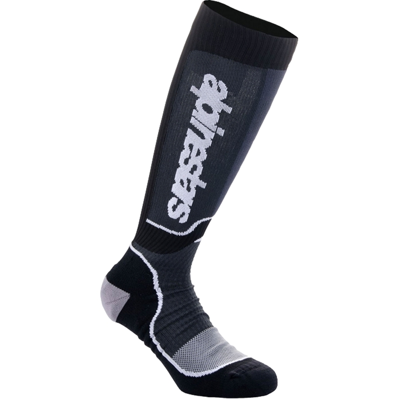 Detské ponožky Alpinestars MX Plus čierno-biele