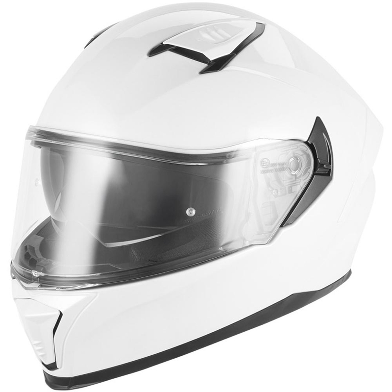 Integrálna helma na motorku NOX N402 biela