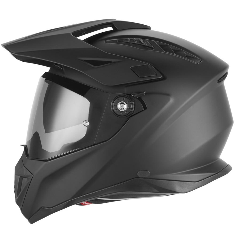 Enduro helma na motorku NOX N350 matná čierna
