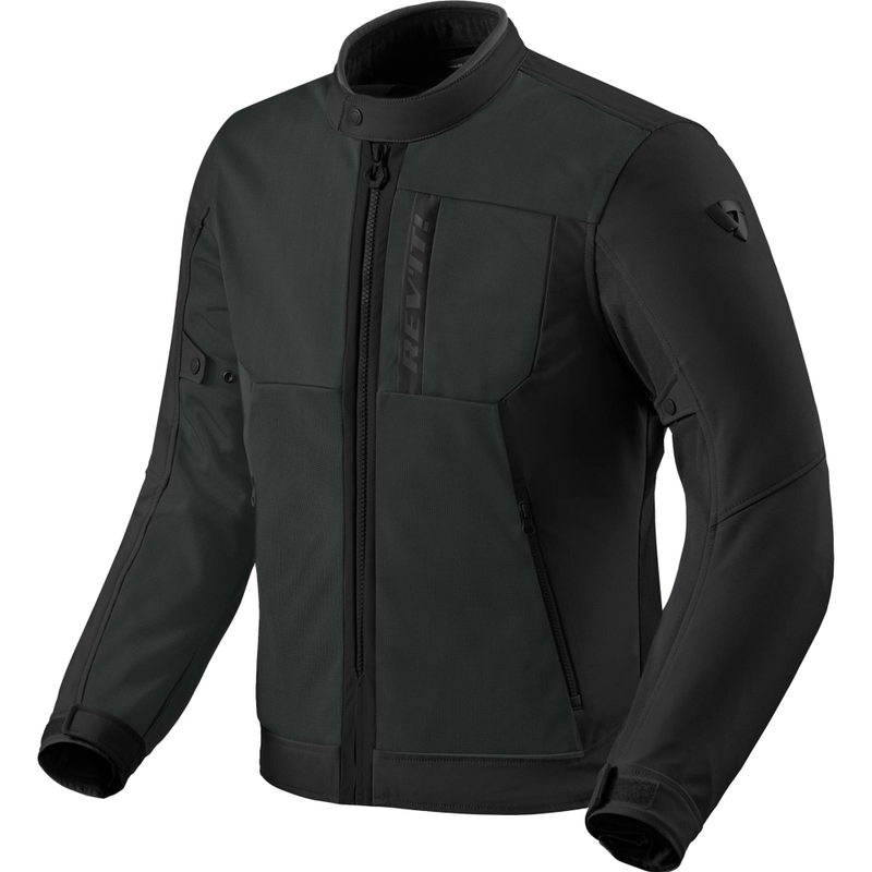 Bunda na motorku na motorku Revit Highcrest čierna