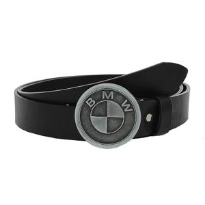 Kožený moto opasok se sponou BMW