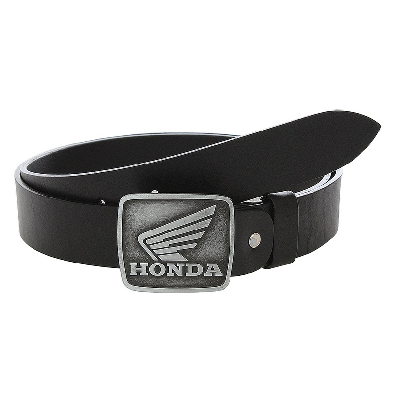 Kožený moto opasok se sponou Honda