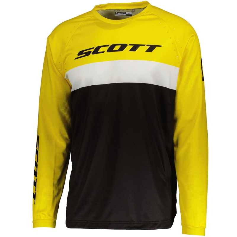 Motokrosový dres SCOTT 350 SWAP EVO čierno-žltý