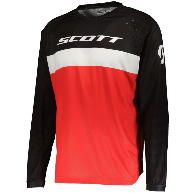 Motokrosový dres SCOTT 350 SWAP EVO červeno-čierny