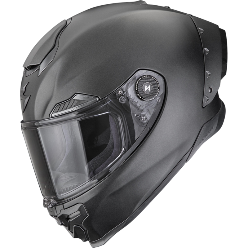 Integrálna prilba na motorku Scorpion EXO-RACE Air Solid FIM2 matná perleťovo čierna