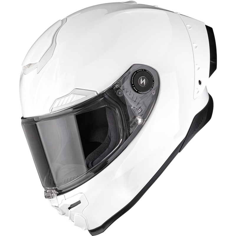Integrálna helma na motorku Scorpion EXO-RACE Air Solid FIM2 biela