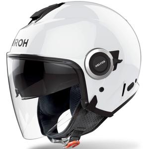 Otvorená prilba na motorku Airoh HELYOS Color lesklá biela