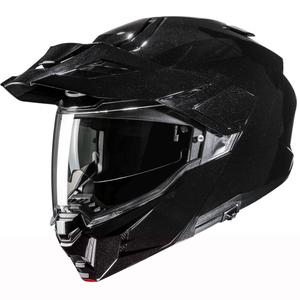Výklopná prilba na motorku HJC i80 Solid metalická čierna