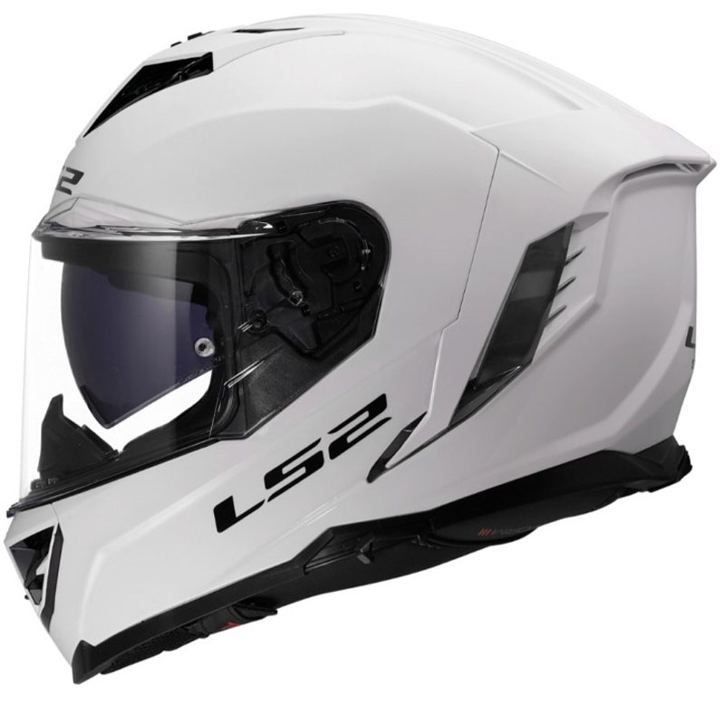 Integrálna prilba na motorku LS2 FF818 Storm III Solid lesklá biela