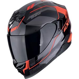 Integrálna prilba na motorku Scorpion EXO-520 EVO AIR LENA čierno-červená výpredaj