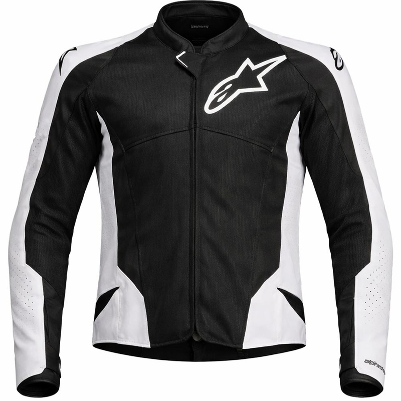 Bunda na motorku Alpinestars Viper Air V4 čierno-biela