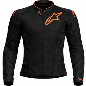 Bunda na motorku Alpinestars Viper Air V4 čierno-fluo červená