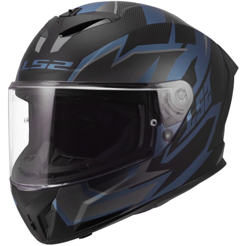 Integrálna prilba na motorku LS2 FF820 Rapid III Xtrem matná čierno-modro-petrolejová