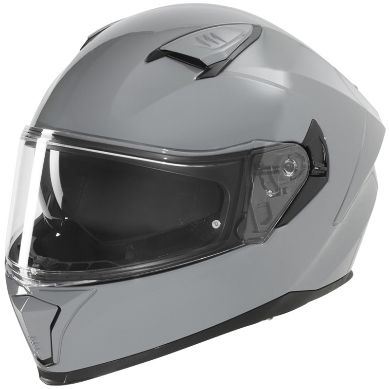 Integrálna helma na motorku NOX N402 sivá