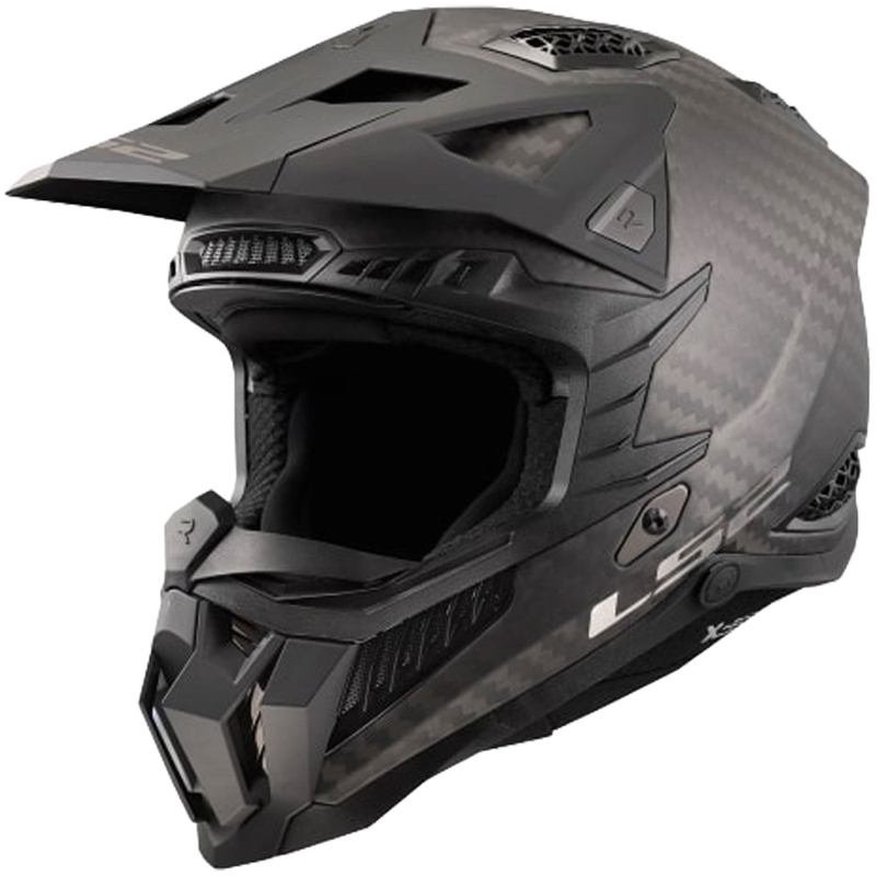 Motokrosová prilba LS2 MX703 C X-FORCE CARBON matná čierna