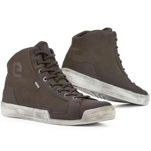 Čižmy na motorku Eleveit ANTIBES WP FULL LEATHER hnedé