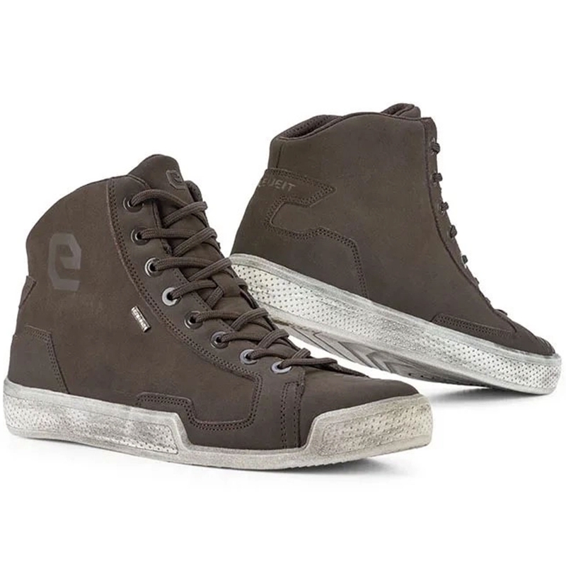 Čižmy na motorku Eleveit ANTIBES WP FULL LEATHER hnedé