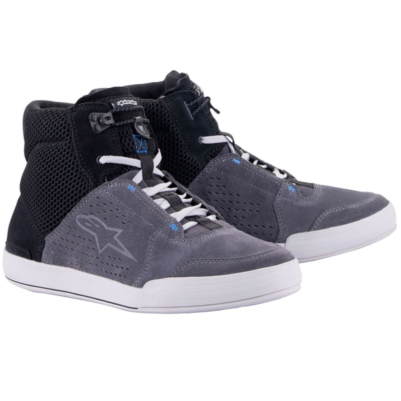 Topánky na motorku Alpinestars Chrome Air čierno-šedo-modré