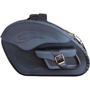 Kožené tašky na motorku RSA S266A čierne