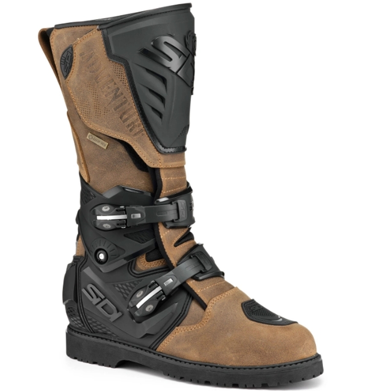 Topánky na motocykel SIDI Adventure Gore-Tex 2 svetlo hnedé