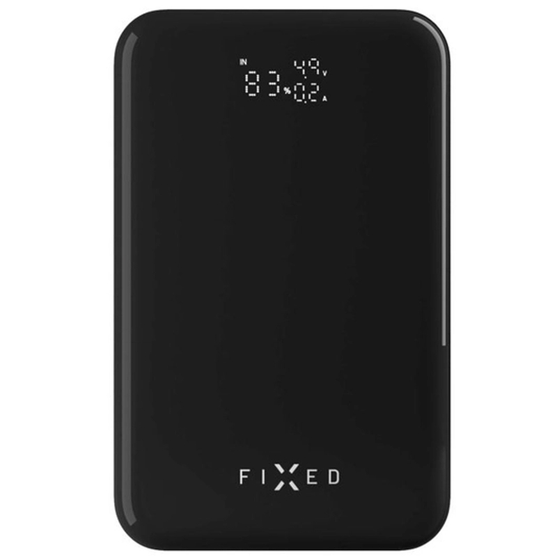 Powerbanka Fixed Zen 20 Pro s LCD displejom čierna