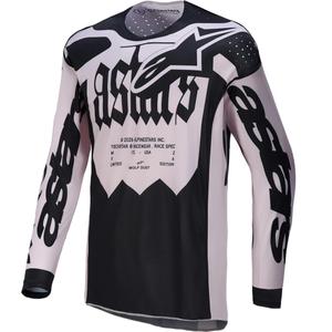 Motokrosový dres Alpinestars Techstar limitovaná edícia Wolf Dust pieskovo-čierny