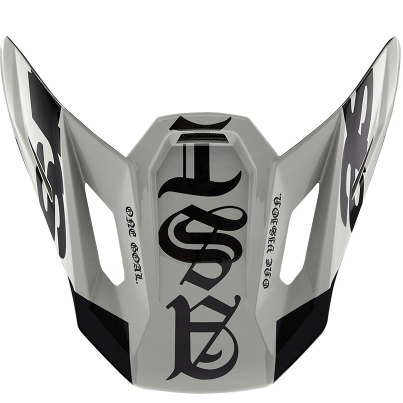 Šilt pre helmy na motorku Alpinestars Supertech S-M7 limitovaná edícia Wolf Dust pieskovo-čierna