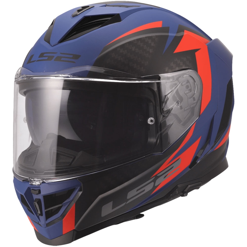 Integrálna prilba na motorku LS2 FF818 Storm III Dynamo modro-červená